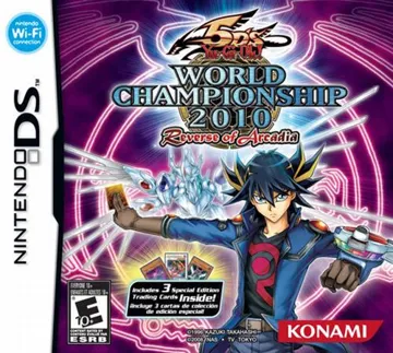 Yu-Gi-Oh! 5D's - World Championship 2010 - Reverse of Arcadia (USA) (En,Ja,Fr,De,Es,It) box cover front